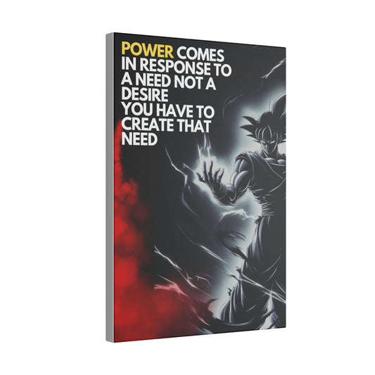 Giclée Print Canvas - Goku | Power